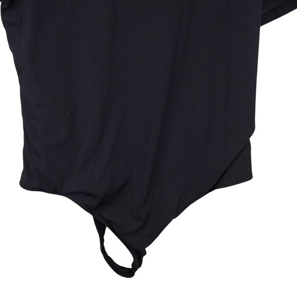 House Of Harlow 1960 Black Short Sleeve Bodysuit XL - Picture 3 of 7